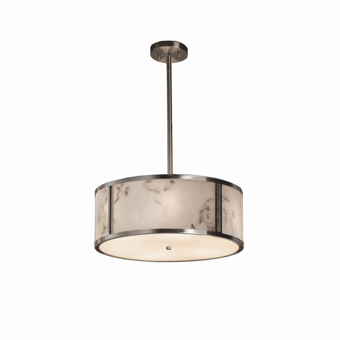 Justice Designs - FAL-9541-NCKL-LED3-3000 - LED Pendant - LumenAria - Brushed Nickel