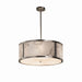 Justice Designs - FAL-9542-NCKL - Six Light Pendant - LumenAria - Brushed Nickel