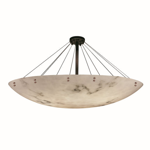 LumenAria 16 Light Semi-Flush Mount