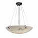 Justice Designs - FAL-9669-35-MBLK-F1 - 12 Light Pendant - LumenAria - Matte Black