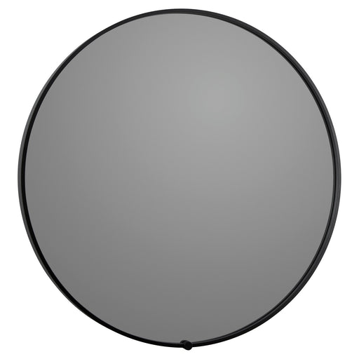 Avior Round LED Mirror Black