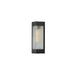 Maxim - 30761CRBKAB - One Light Outdoor Wall Sconce - Triform - Black / Antique Brass