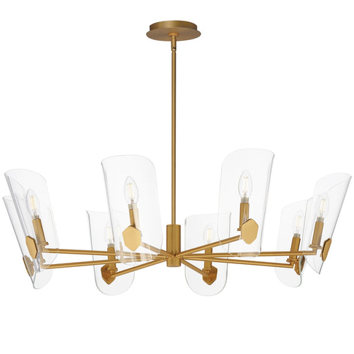 Armory Eight Light Chandelier