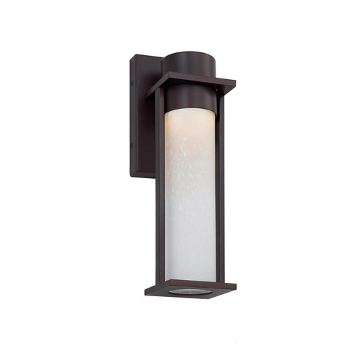 Justice Designs - FSN-7161W-ETCH-MBLK - LED Outdoor Wall Sconce - Fusion - Matte Black