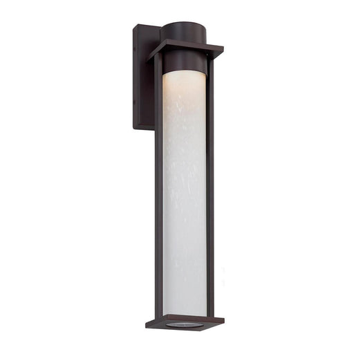 Justice Designs - FSN-7164W-ETCH-MBLK - LED Outdoor Wall Sconce - Fusion - Matte Black