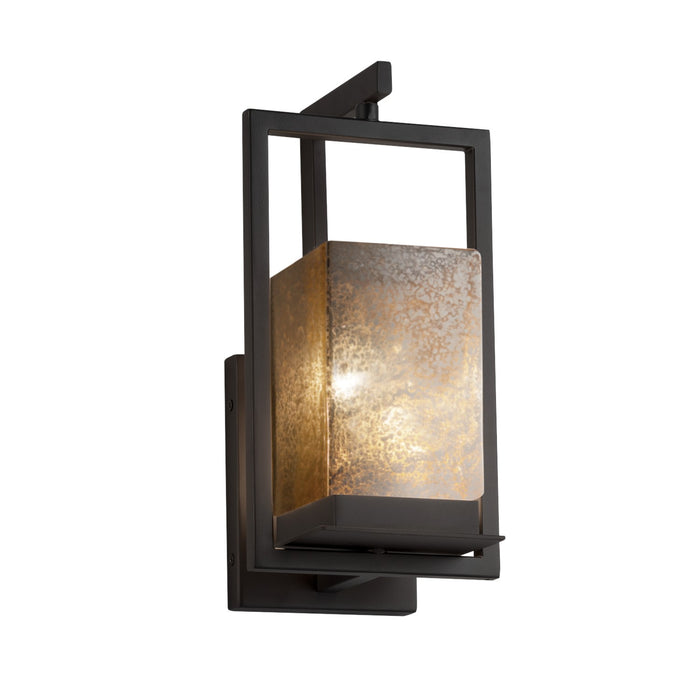 Justice Designs - FSN-7511W-MROR-MBLK - LED Outdoor Wall Sconce - Fusion - Matte Black