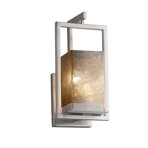Justice Designs - FSN-7511W-MROR-NCKL - LED Outdoor Wall Sconce - Fusion - Brushed Nickel