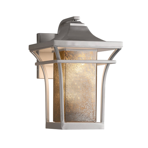 Justice Designs - FSN-7521W-MROR-NCKL-LED1-700 - LED Outdoor Wall Sconce - Fusion - Brushed Nickel