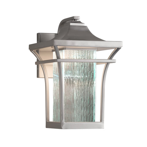 Justice Designs - FSN-7521W-RAIN-NCKL-LED1-700 - LED Outdoor Wall Sconce - Fusion - Brushed Nickel