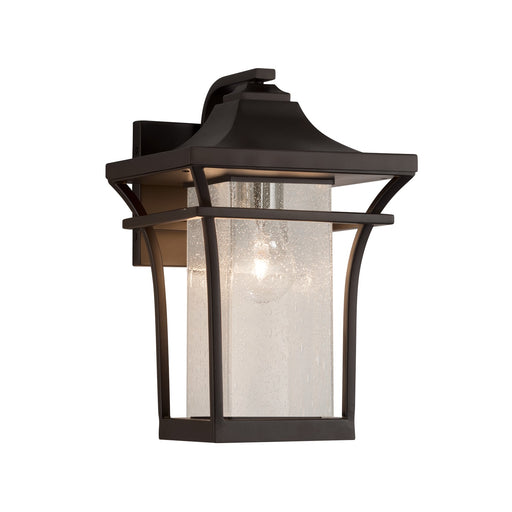 Justice Designs - FSN-7521W-SEED-DBRZ-LED1-700 - LED Outdoor Wall Sconce - Fusion - Dark Bronze