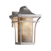Justice Designs - FSN-7524W-MROR-NCKL-LED1-700 - LED Outdoor Wall Sconce - Fusion - Brushed Nickel