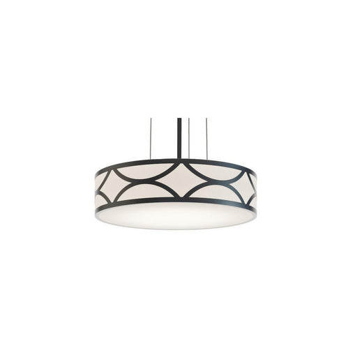 Lake Three Light Pendant Black