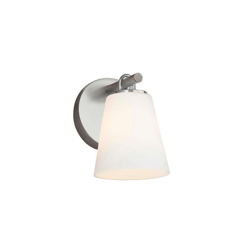 Fusion One Light Wall Sconce Brushed Nickel