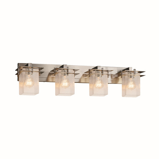 Justice Designs - FSN-8174-15-SEED-NCKL-LED4-2800 - LED Bath Bar - Fusion - Brushed Nickel