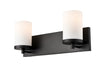 DVI Lighting - DVP0422EB-OP - Two Light Vanity - Dieppe - Ebony