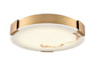 DVI Lighting - DVP42038BR-BFA - LED Flush Mount - Petra - Brass