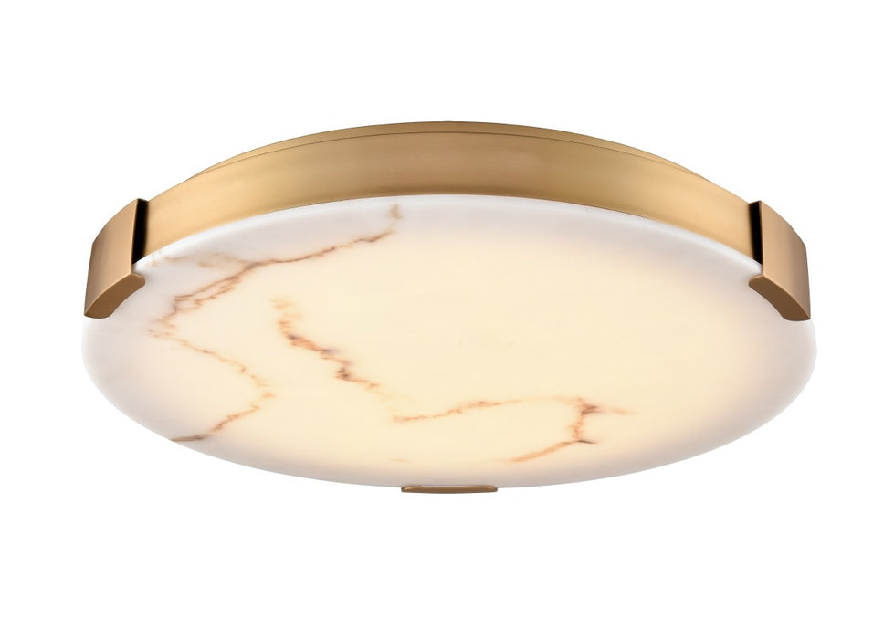 DVI Lighting - DVP42048BR-BFA - LED Flush Mount - Petra - Brass