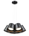 DVI Lighting - DVP47726BK - Seven Light Pendant - Drumline - Black