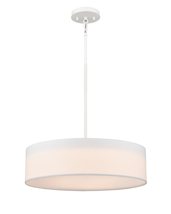 DVI Lighting - DVP5305BN-SW - Three Light Pendant - Milan - Buffed Nickel