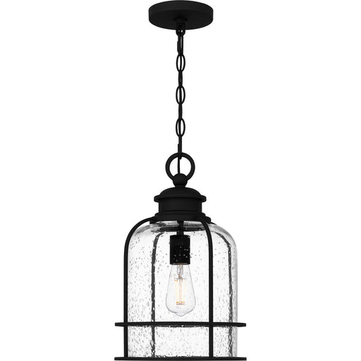 Quoizel - BWE1910EK - One Light Outdoor Hanging Lantern - Bowles - Earth Black