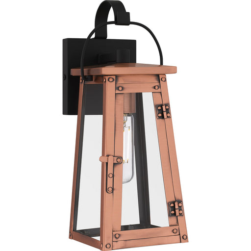 Quoizel - CLN8405AC - One Light Outdoor Wall Mount - Carolina - Aged Copper