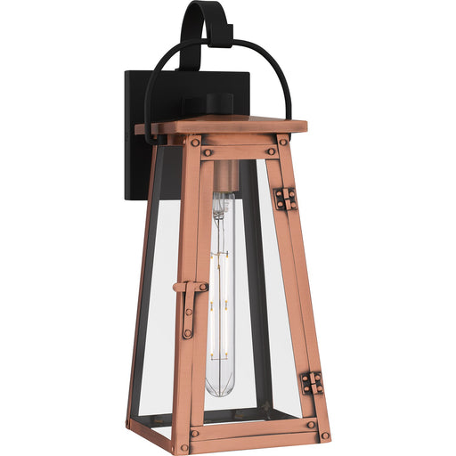 Quoizel - CLN8406AC - One Light Outdoor Wall Mount - Carolina - Aged Copper