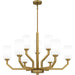 Quoizel - CVR5034AB - Nine Light Chandelier - Cavalier - Aged Brass