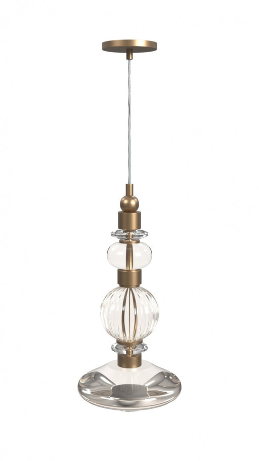 Avenue Lighting - HF7901-AB - LED Pendant - Avra - Aged Brass