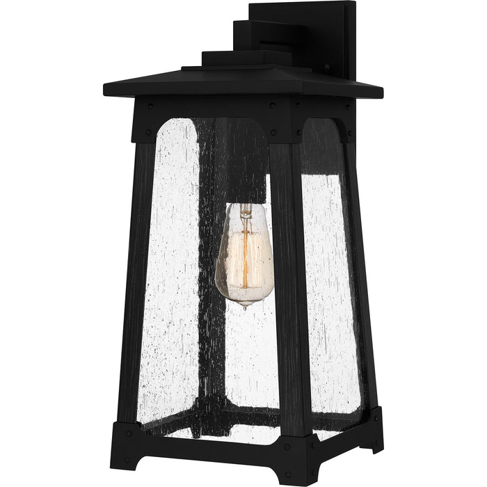 Quoizel - DCH8408MBK - One Light Outdoor Wall Mount - Drescher - Matte Black