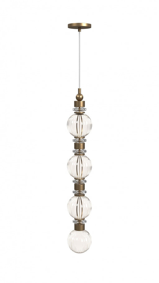 Avenue Lighting - HF7904-AB - LED Pendant - Avra - Aged Brass