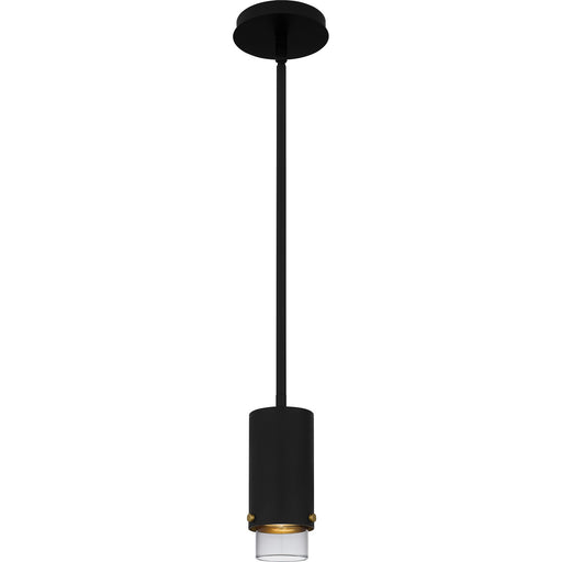 Quoizel - EIO1503MBK - One Light Mini Pendant - Elio - Matte Black