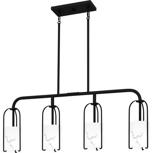 Fairbanks Four Light Linear Chandelier