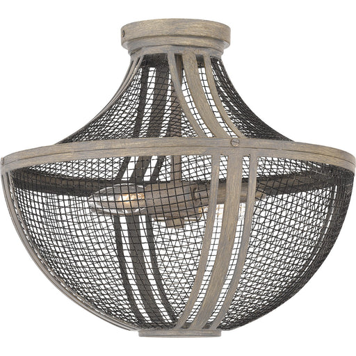 Hallie Two Light Semi Flush Mount