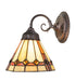 Meyda Tiffany - 250246 - One Light Wall Sconce - Belvidere - Mahogany Bronze