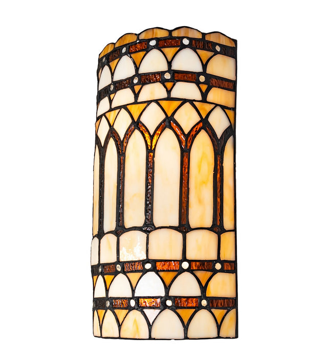 Meyda Tiffany - 261254 - Two Light Wall Sconce - Aello - White