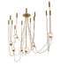 Meyda Tiffany - 266726 - Eight Light Chandelier - Castiliolite - Aged Brass