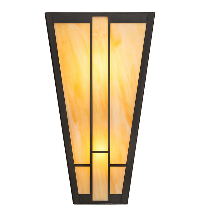 Meyda Tiffany - 266996 - LED Wall Sconce - Yosemite - Craftsman Brown