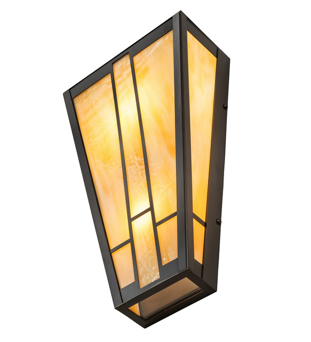 Meyda Tiffany - 266996 - LED Wall Sconce - Yosemite - Craftsman Brown