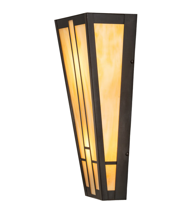 Meyda Tiffany - 266996 - LED Wall Sconce - Yosemite - Craftsman Brown