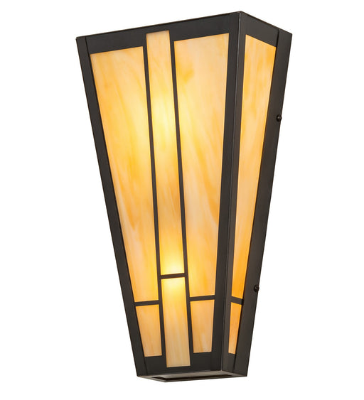 Meyda Tiffany - 266996 - LED Wall Sconce - Yosemite - Craftsman Brown