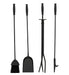 Meyda Tiffany - 267285 - 4 -Piece Fire Place Tool Set - Pine Branch - Wrought Iron