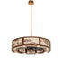 Meyda Tiffany - 267436 - 16 Light Chandel-Air - Birchwood - Vintage Copper/Birch Wood