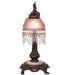 Meyda Tiffany - 18250 - Two Light Table Lamp - Roussillon - Mahogany Bronze