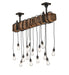 Meyda Tiffany - 259859 - 15 Light Pendant - Alva - Wrought Iron