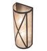 Meyda Tiffany - 266995 - Two Light Wall Sconce - Saltire - Wrought Iron