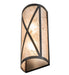 Meyda Tiffany - 266995 - Two Light Wall Sconce - Saltire - Wrought Iron