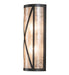 Meyda Tiffany - 266995 - Two Light Wall Sconce - Saltire - Wrought Iron