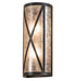 Meyda Tiffany - 266995 - Two Light Wall Sconce - Saltire - Wrought Iron