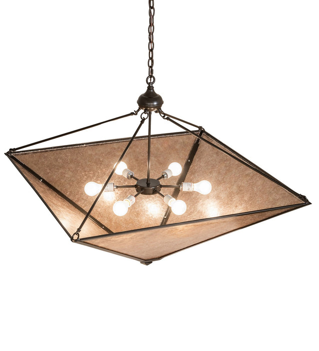 Meyda Tiffany - 267772 - Six Light Pendant - Mission - Timeless Bronze