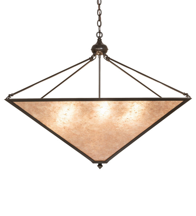 Meyda Tiffany - 267772 - Six Light Pendant - Mission - Timeless Bronze